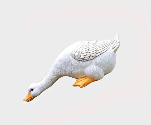 Verspielte Outdoor-Entenfiguren