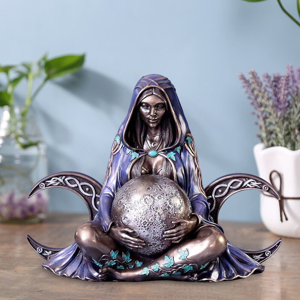 Millennium Gaia Göttinnenstatue: Serene Gartenkunst
