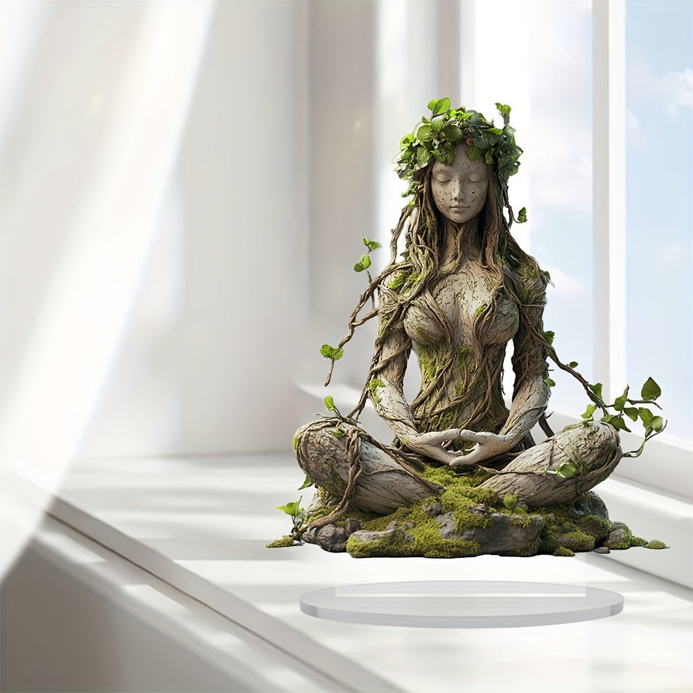 Statue der bohémischen Göttin 2D