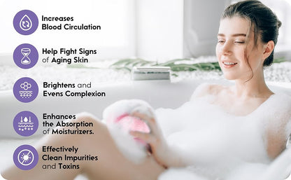 Tiefenreinigendes Peeling-Waschetuch-Set