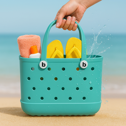 Wasserfester Strandtasche für Sommerreisen