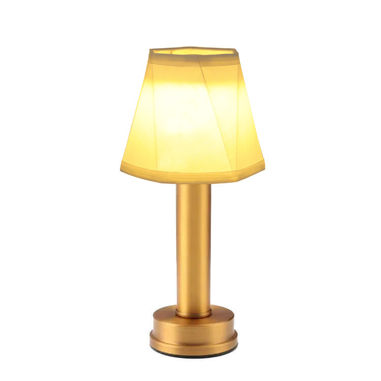 Garduru - LED kabellos Silk Metall Tischlampe | 50% RABATT
