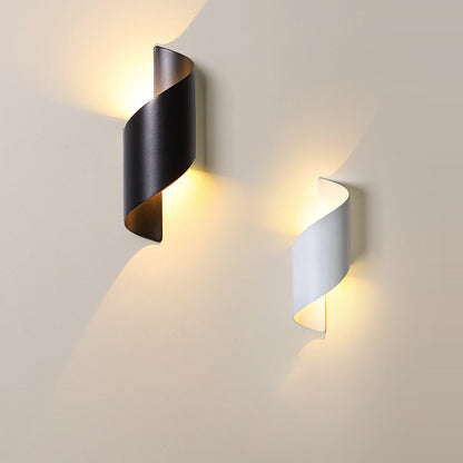 LED-Wandlampe mit minimalistischem Aluminiumdesign