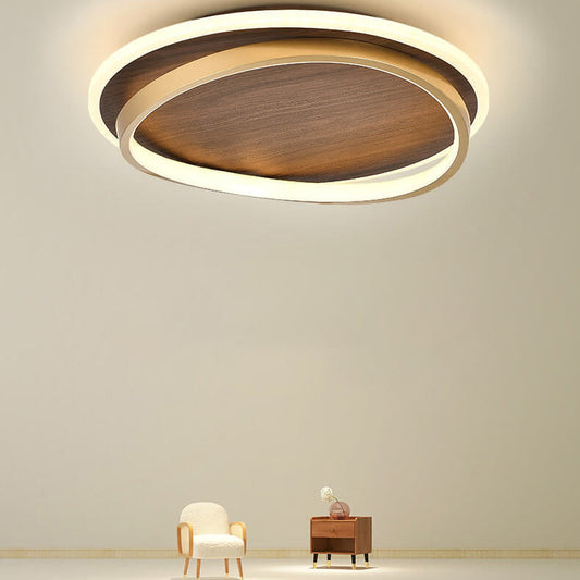 Garduru | Moderne Holz LED-Deckenlampe