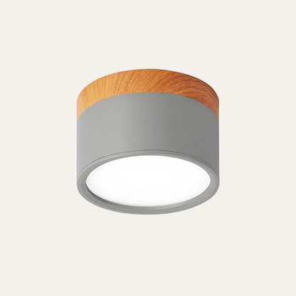 LED-Deckenleuchte Modern Aufputz Zylinder