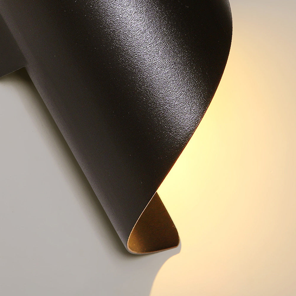 LED-Wandlampe mit minimalistischem Aluminiumdesign