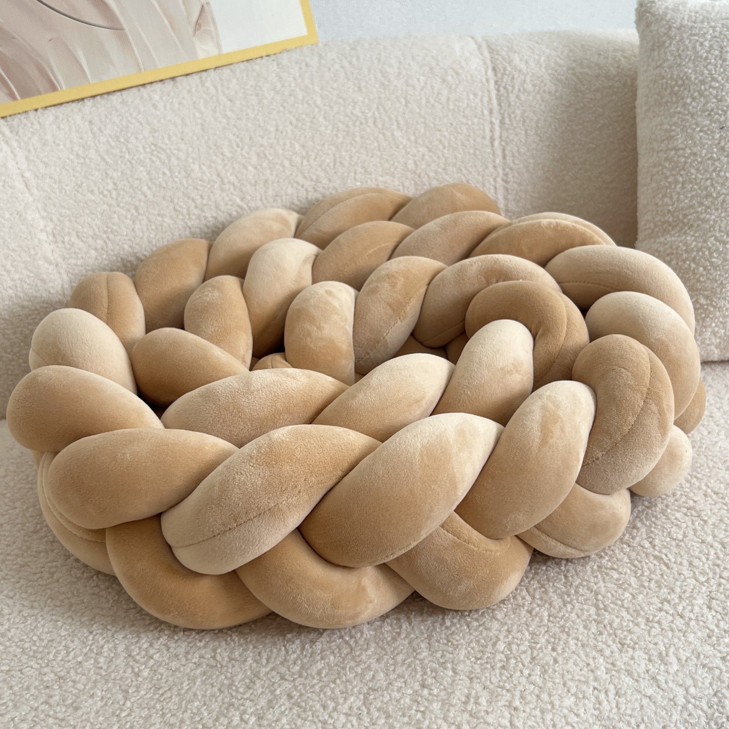 Garduru - Waschbares Bodenkissen mit geometrischem Design für einen zeitgenössischen Stil