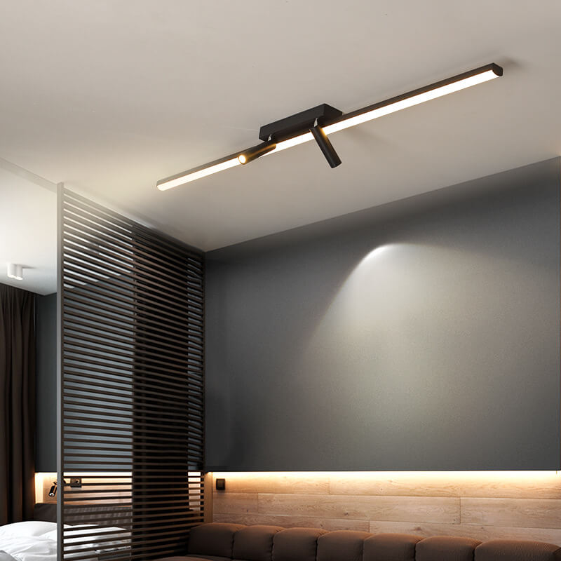 Garduru Nordic LED Deckenleuchte | Minimalistisches Design | Spotlights auf Acrylbasis | Modern & Energieeffizient