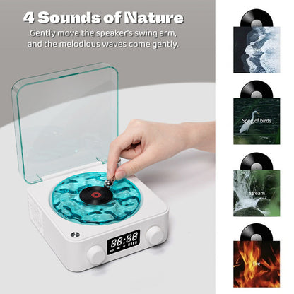 Waves Retro Bluetooth Schallplatten Spieler