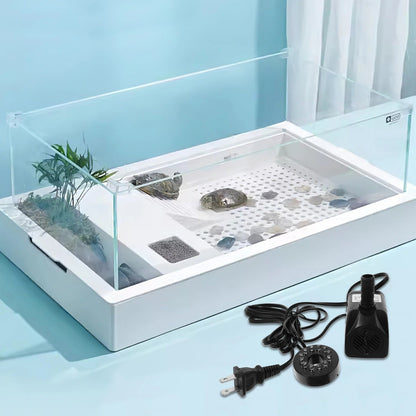 AquaGlow - Multifunktionale LED-Tauchpumpe für Aquarien und Wasserbrunnen