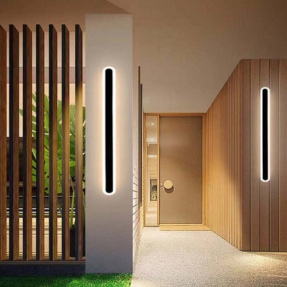 Außenwandleuchte Modern Schwarz Wasserdichte Lampe