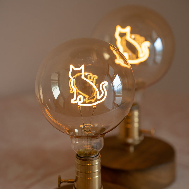 Urban Industrial Katzenlampe