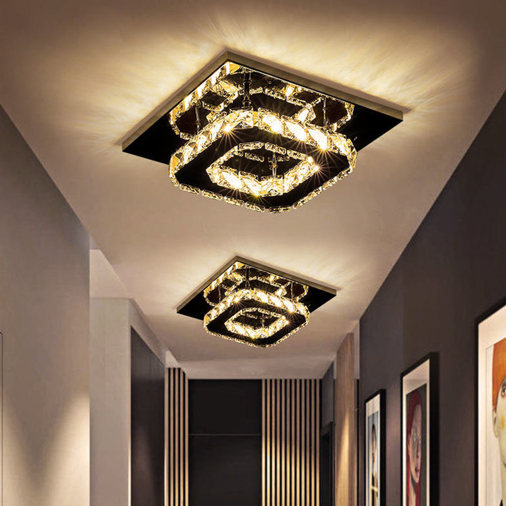 Deckenleuchte Kristall LED Modern Flush Fixture