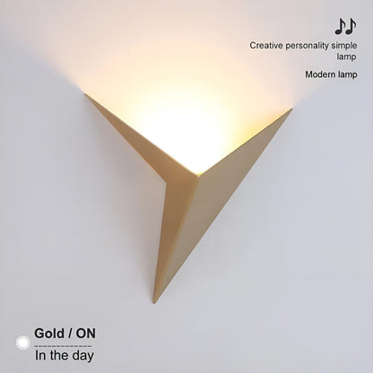 Garduru Light - Minimalistische Origami-Dreiecksform LED-Wandlampen