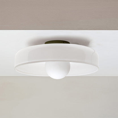 Garduru Runde Glas-Deckenleuchte – Elegantes & Minimalistisches Design