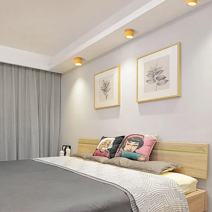 Garduru Zylinder LED Deckenleuchte – Minimalistische Einbauleuchte für moderne Flure