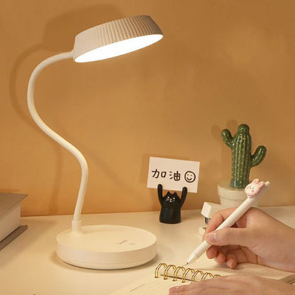 Garduru Minimalistische LED Tischlampe | USB-Aufladung | Augenschutz | Touch-Bedienung | Modernes Design