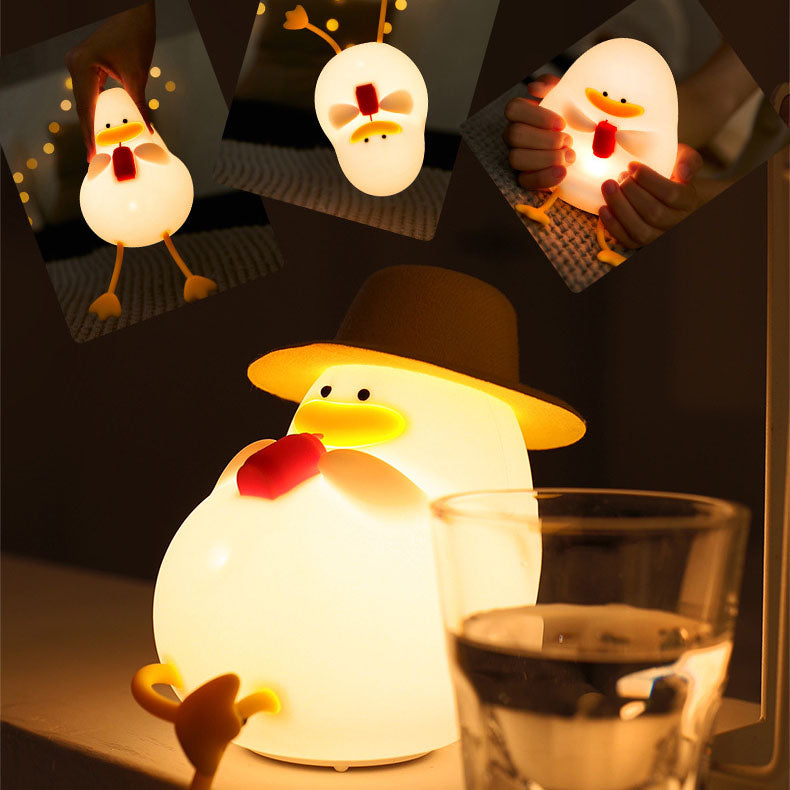 Silikonente Duck LED Nachtlicht