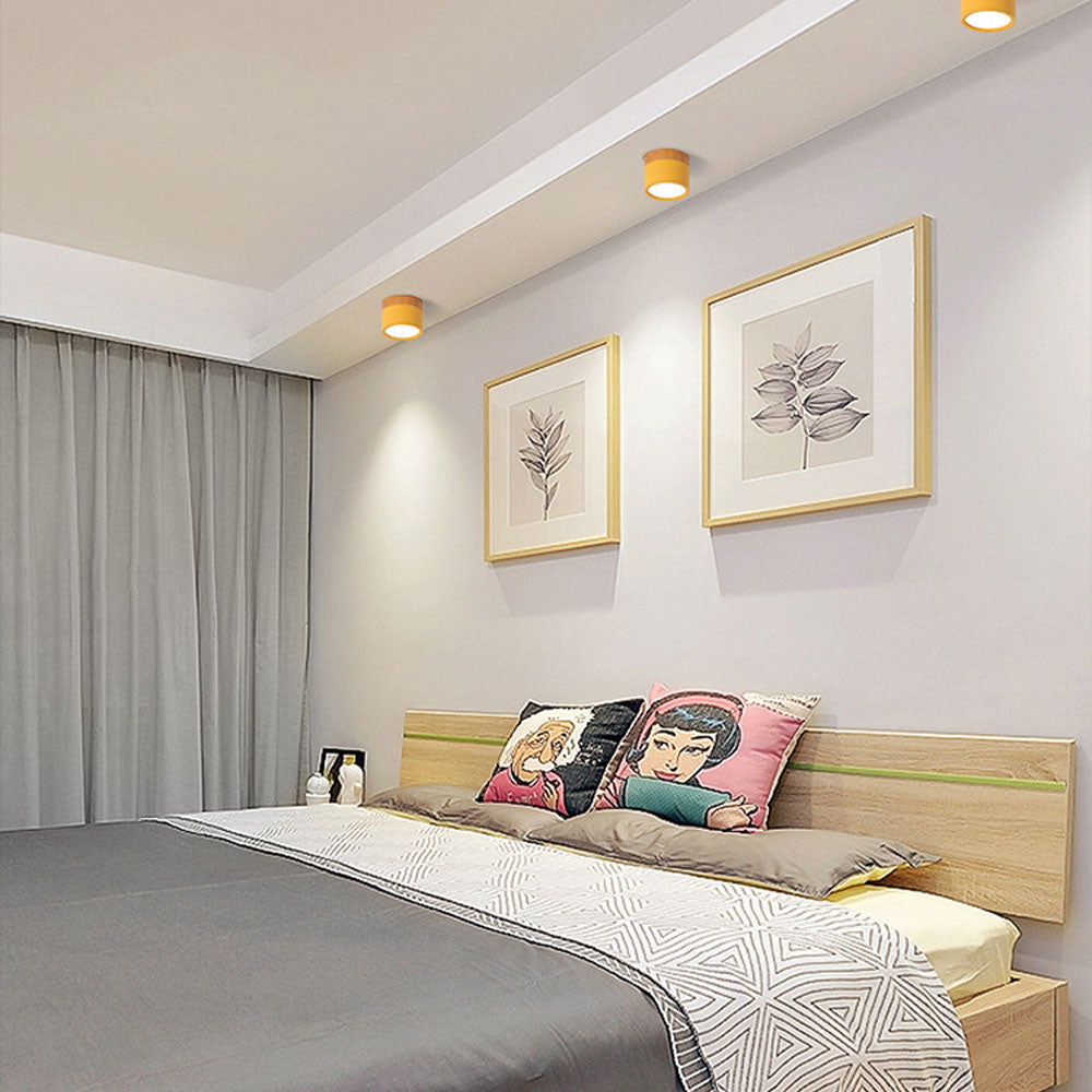 LED-Deckenleuchte Modern Aufputz Zylinder