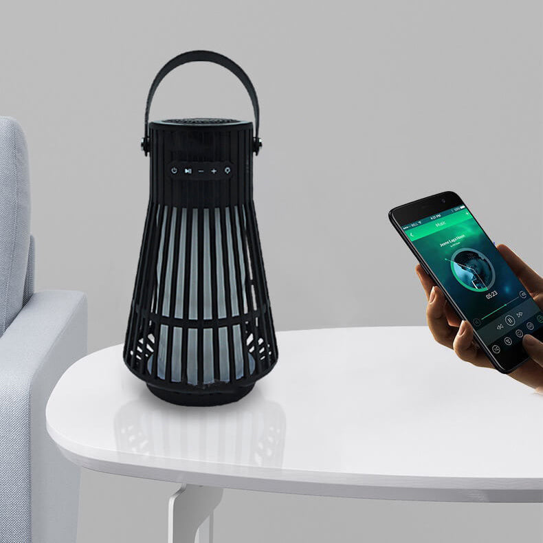 Garduru LED Bluetooth Lautsprecher mit Außenlampe