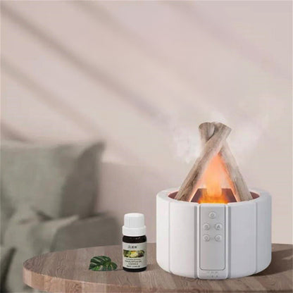 Garduru Luftbefeuchter Tischlampe – 3-in-1 Aromatherapie Diffuser mit LED Ambiente