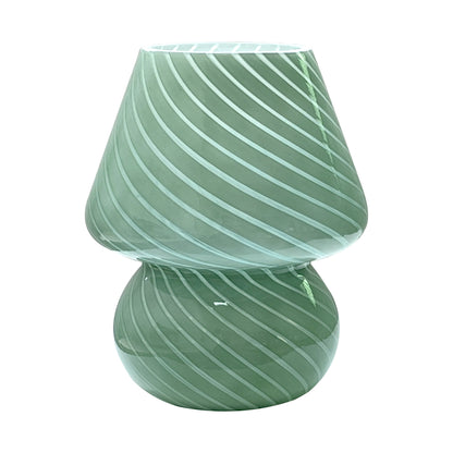 Gestreifte Tischlampe - Stimmungsvolles und Zeitloses Design