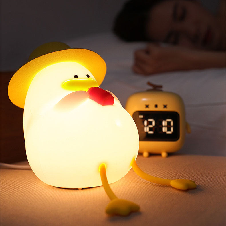 Silikonente Duck LED Nachtlicht