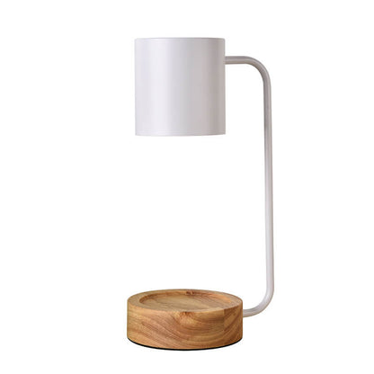 Garduru Holz-Tischlampe | Dimmbar | Timer-Funktion | Wachseffekt | Modernes Design