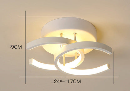 Garduru - Minimalistische Nordische LED-Deckenleuchte für Stilvolles Wohnen