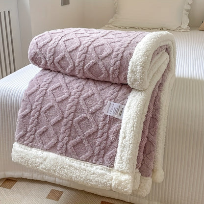 Garduru Fleece-Decke – Dicke Sofadecke für jede Jahreszeit