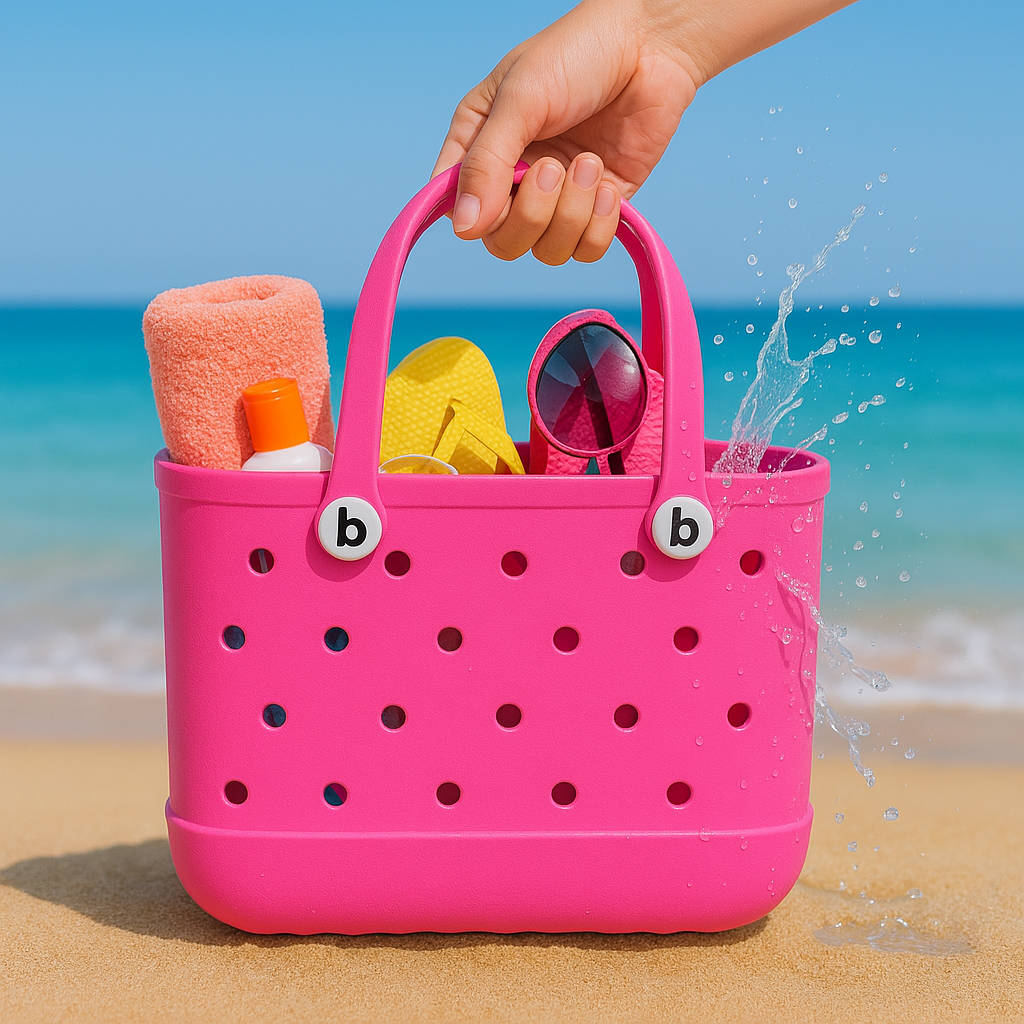 Wasserfester Strandtasche für Sommerreisen