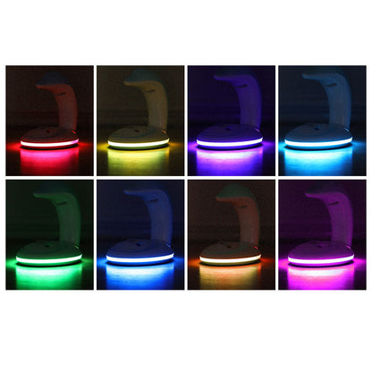 Regenbogenprojektions-Delfin LED USB Nachtlichtlampe