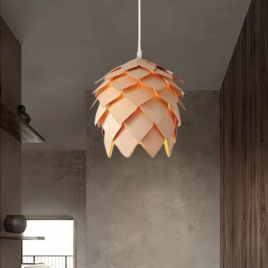 Märchenhafte Tannenzapfen-Lampe – Natürliche Atmosphäre im Haus