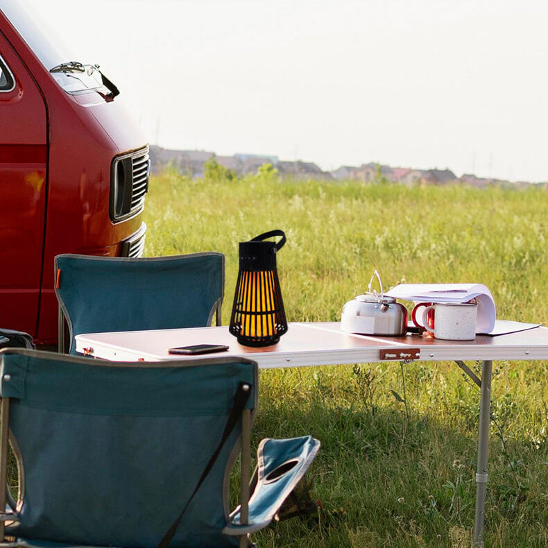 Garduru LED Bluetooth Lautsprecher mit Außenlampe