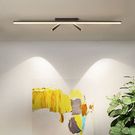 Garduru Nordic LED Deckenleuchte | Minimalistisches Design | Spotlights auf Acrylbasis | Modern & Energieeffizient