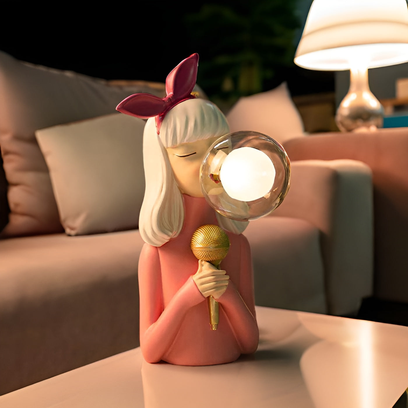 Garduru - Magische Tischlampe mit Touch-Control und Cartoon Figuren