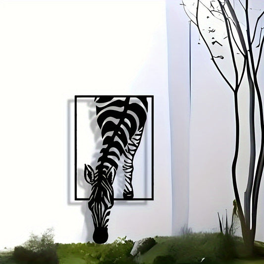 Zebra Silhouetten Wanddekoration – Stylische Eleganz für deinen Raum