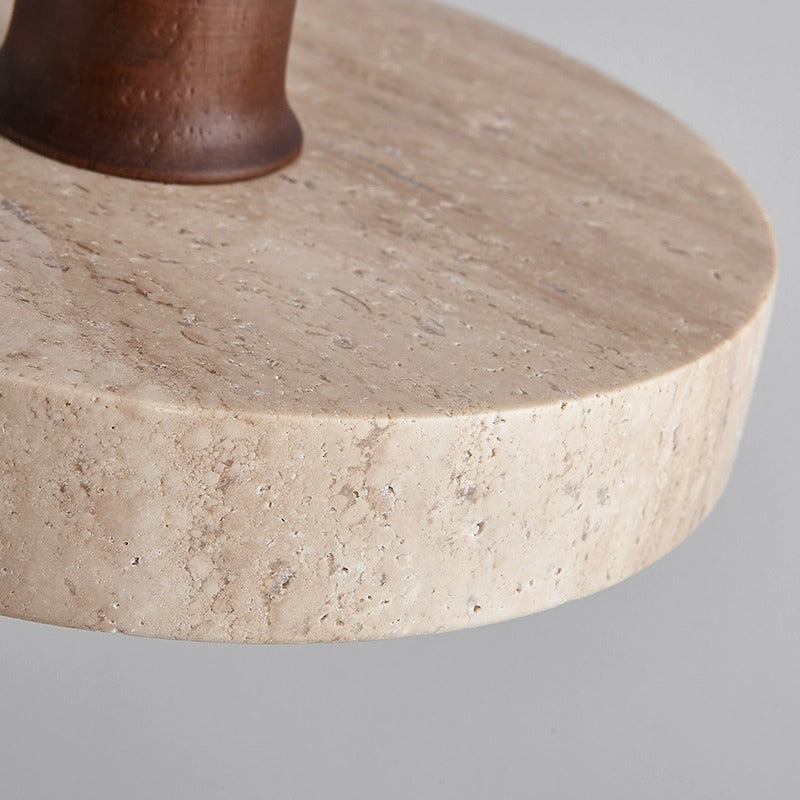 Vintage Wabi Sabi Hängelampe aus Stein – Natürliche Eleganz und Minimalistisches Design