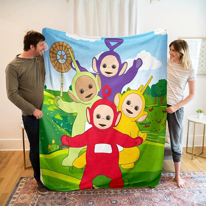 Teletubbies Decke – Für Kinder, Weich und Vielseitig