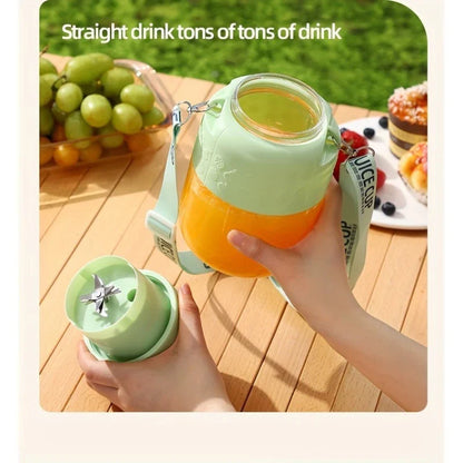 2in1 Flaschen Mixer mit Trinkhalm 800ml - Perfekt für Unterwegs!