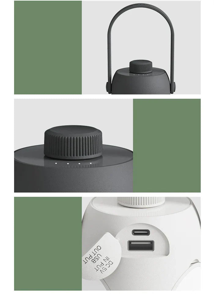 Vielseitige Tragbare Campinglampe mit Flexiblen Armen – Für Zelt und Outdoor