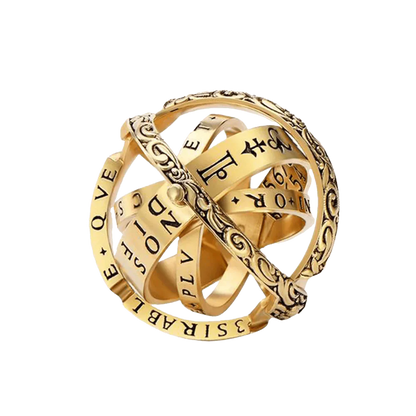 Solar Symbol Ring – Hergestellt aus Nickellegierung – 2mm Breite, Elegant und Langlebig