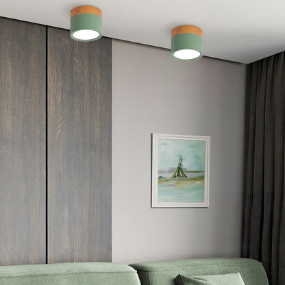 LED-Deckenleuchte Modern Aufputz Zylinder
