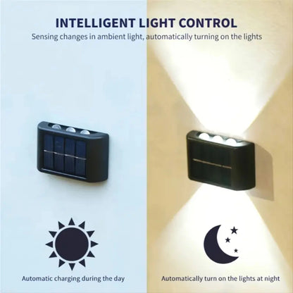 SolaGlow - Solar Up/Down Wandleuchte