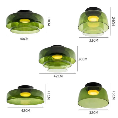 Garduru Designer Kreative Persönlichkeit Mittelalterliche Glas-Deckenleuchte