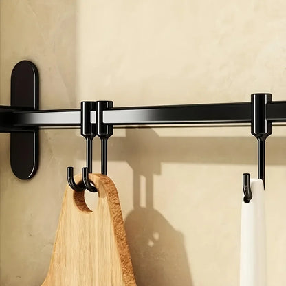 OrganizeEase – Funktioneller Küchenregal mit stilvollem Stauraum für Topfdeckel und Spatel