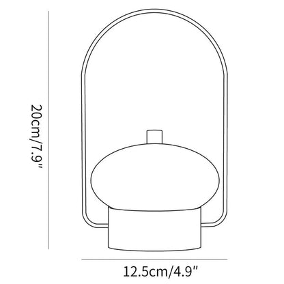 Retro tragbare Außenlampe