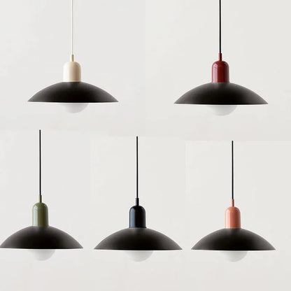 Moderne Macaron-Aufhängung - Farbglas-Schirm, einzigartiges Design, ideal für Küche und Wohnzimmer