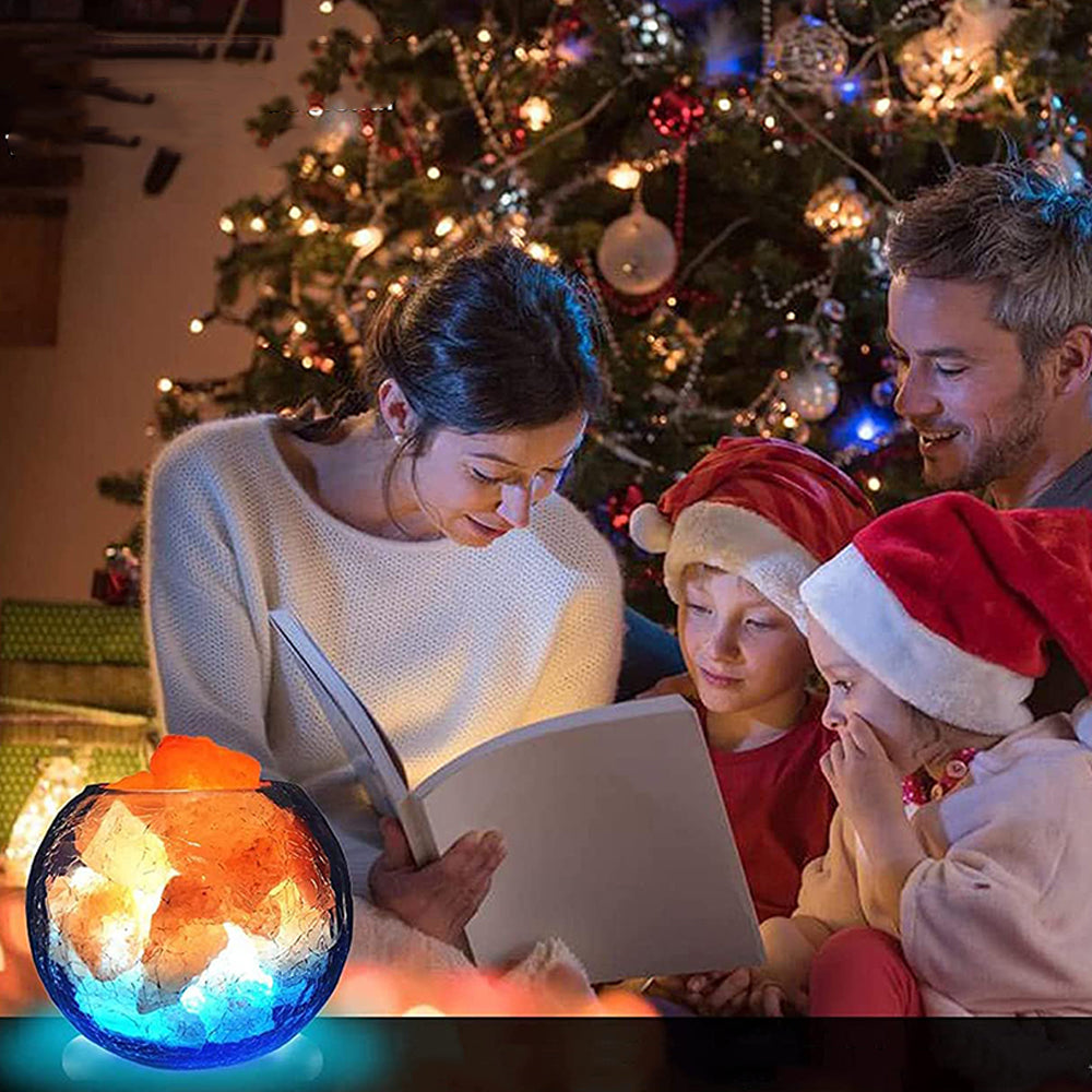 Himalaya Salzlampe USB – Handgefertigter Kristall für ein beruhigendes Licht