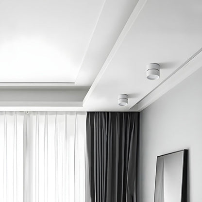 LED-Deckenleuchte mit verstellbarem Spotlichtkopf
